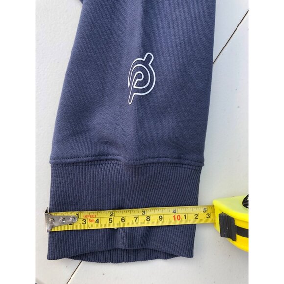 *NEW* Peloton Terry 1/2 Zip Sweatshirt Blue And Green RARE Colorway Men's XL - Picture 10 of 10